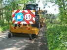 Bermonderhoud - Berm verlagen, berm frezen, bermfrees - Loonbedrijf Schuring & Zn.