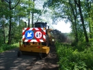 Bermonderhoud - Berm verlagen, berm frezen, bermfrees - Loonbedrijf Schuring & Zn.